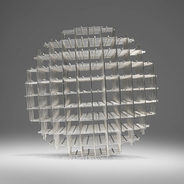 François Morellet | Spheres-trames (1962) | Artsy