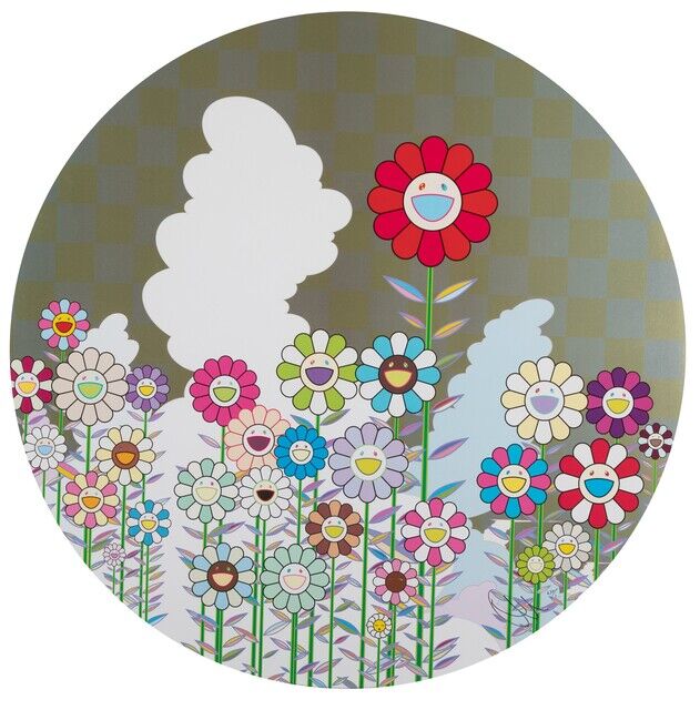 Takashi Murakami | A Memory of Him and Her on a Summer Day (2018) | Artsy