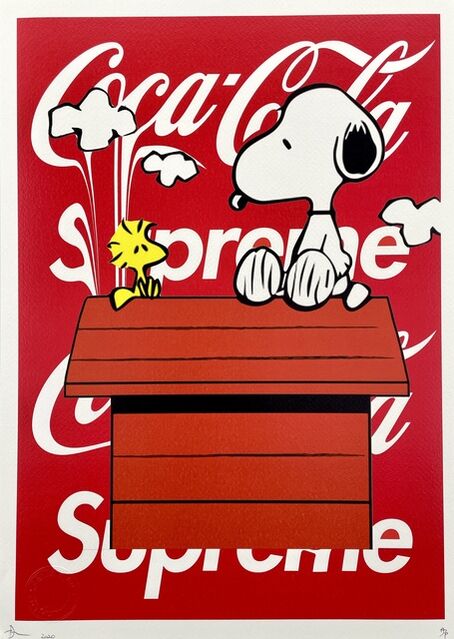 Death NYC Pop Art Offset Lithograph of Snoopy, 2019