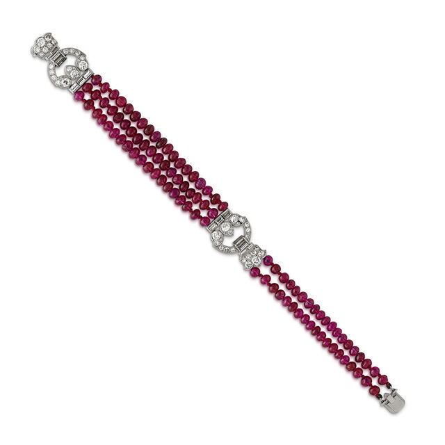 Cartier Love Bracelet Inspired Diamond Bracelet - Ruby Lane