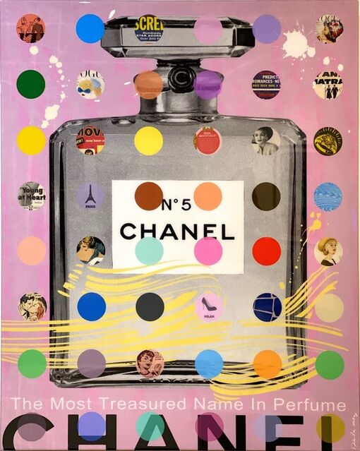 Nelson De La Nuez, Chanel No. 5 Pink with Grey Bottle (2021), Available  for Sale