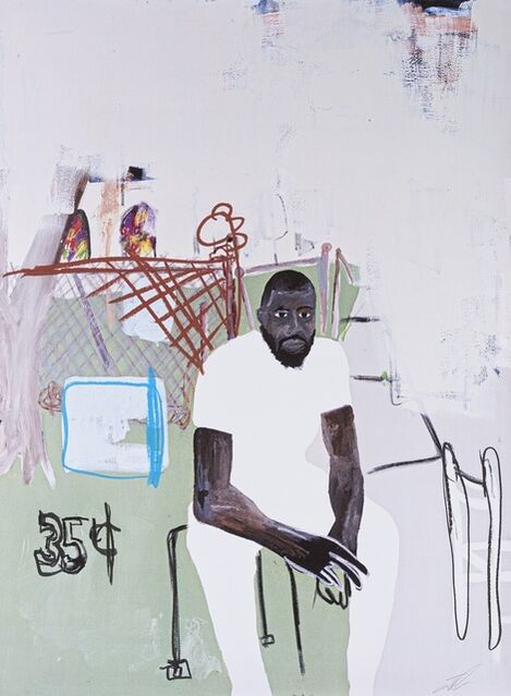 Jammie Holmes | A Self Portrait Of An Artist On Narrow Street (2020 ...