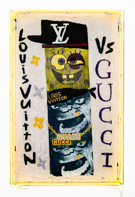 ArtStation - Gucci vs Louis Vuitton