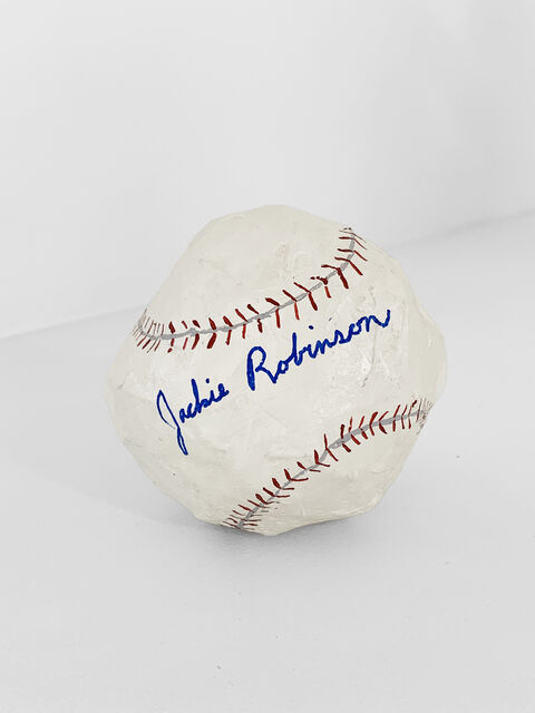 Bernie Kaminski | Jackie Robinson Fake Signed Baseball (2021) | Available  for Sale | Artsy