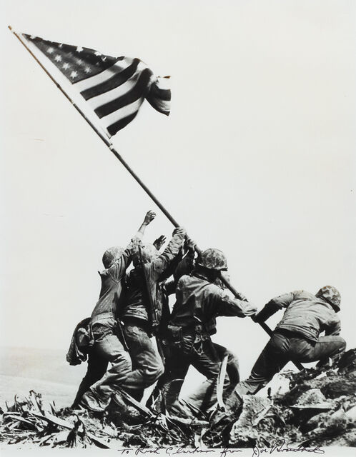 Joe Rosenthal | Raising the Flag on Iwo Jima | Artsy
