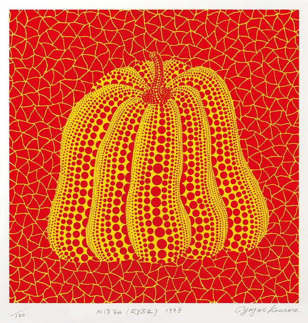 Yayoi Kusama Pumpkin (RY) (Signed Print) 1996