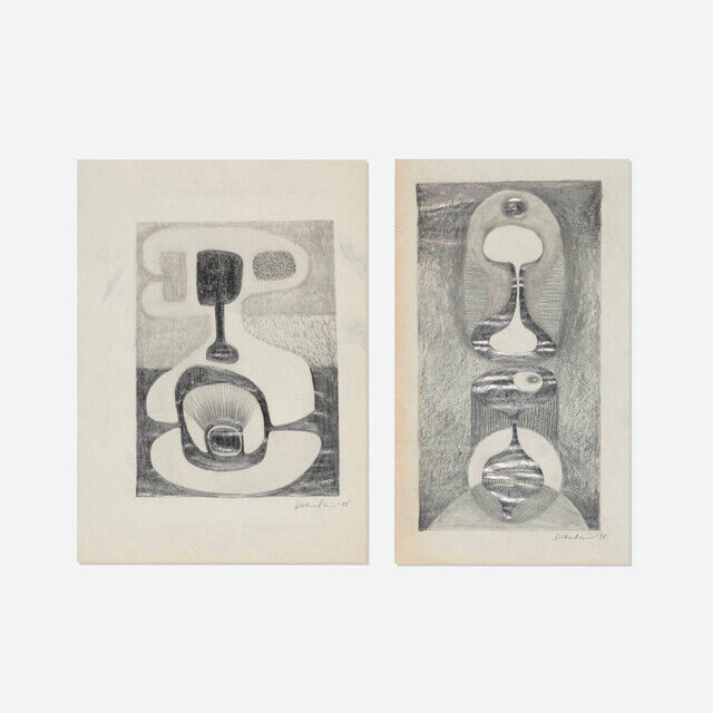 Rolando Lopez Dirube | Untitled (two works) (1975) | Available for Sale ...
