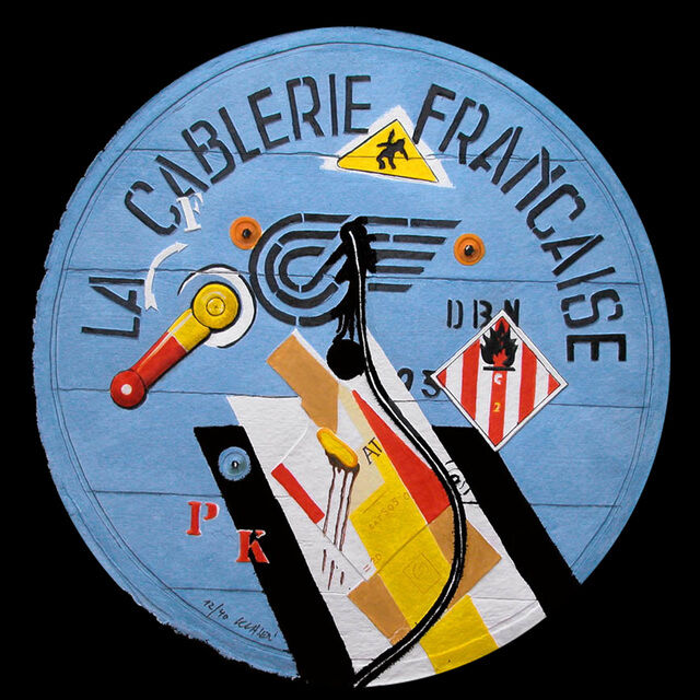 peter klasen aquagravure on heavy handmade paper la cablerie francaise 2017 available for sale artsy