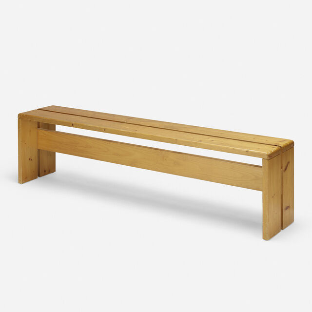 Lot - Charlotte Perriand: Two Les Arcs Benches