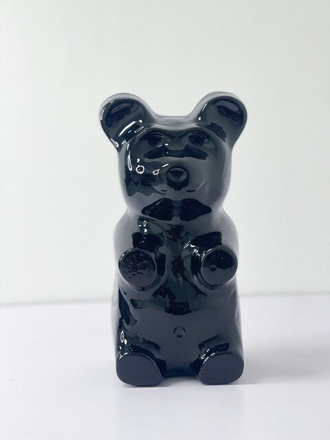 ▷ Jumbo sweet collection gummy bear orange by Gabriela Alejandra Rivera,  2023, Sculpture