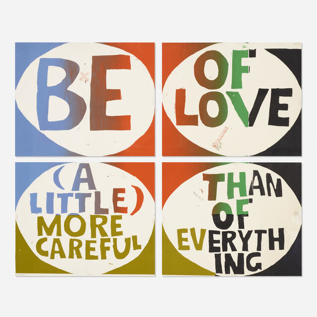 Corita Kent, with love to the everyday miracle, 1967