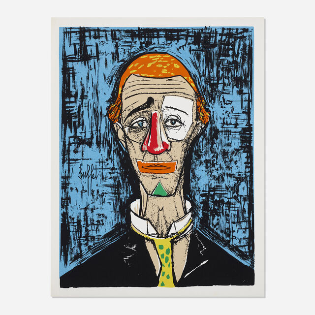 Bernard Buffet Tete de clown (c. 1955) Artsy Bernard Buffet Tete de clown (c. 1955) Artsy