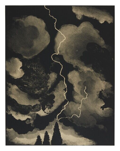 David Hockney | LIGHTNING STUDY (1973) | Available for Sale | Artsy