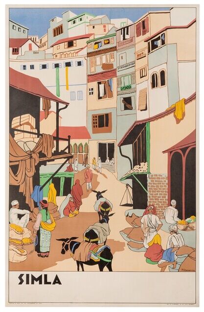 Unknown Artist | Simla (circa 1930s) | Available for Sale | Artsy