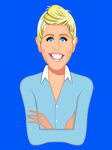 Robert Risko | Ellen DeGeneres (2012) | Available for Sale | Artsy