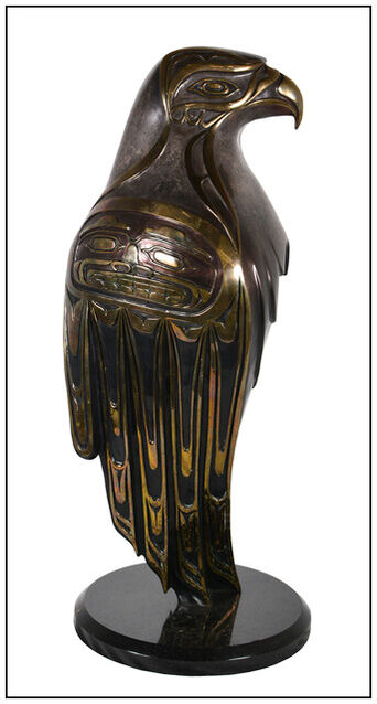 Arlene Jo Mickelson | Eagle With Formline Designs (20th Century ...