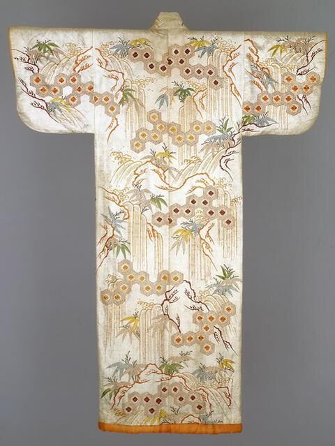 Married Woman's Robe (Kosode) (1789-1800) | Artsy