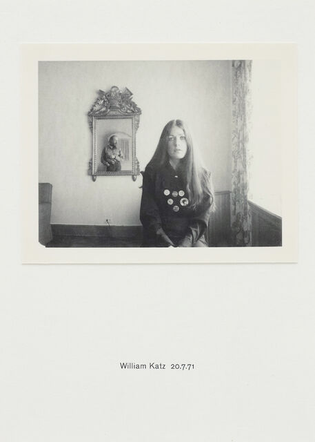 Richard Hamilton | Polaroid Portrait: William Katz 20.7.71 (2010) | Artsy