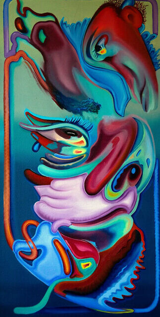 Harlan Hue | Blue Boo (2020) | Artsy