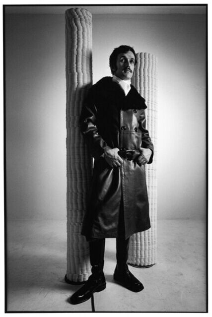 Ugo Mulas | Alighiero Boetti, Uomo Vogue, 1967-1968 (1968 (Printed 2023 ...