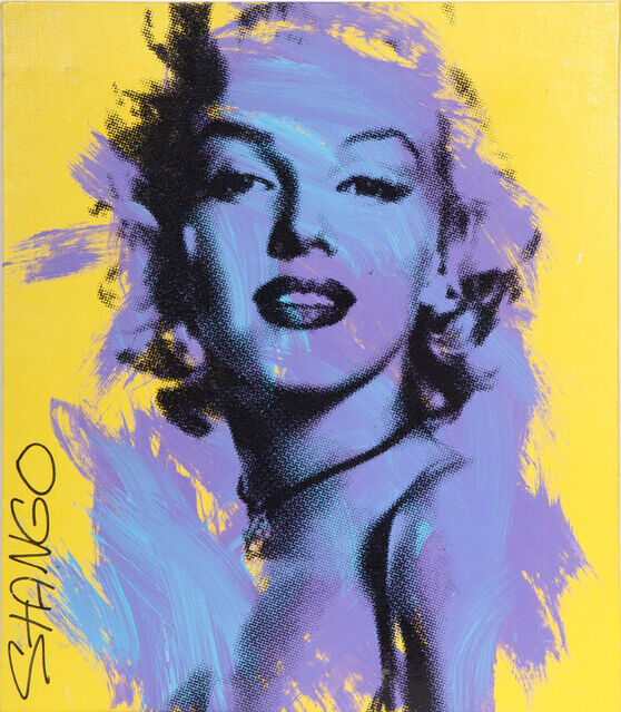Stango John Stango | Yellow, Blue Marilyn (circa 1995) | Available for Sale ...