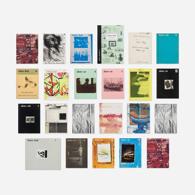 Dieter Roth | Artist's books, twenty-three (1976) | Artsy