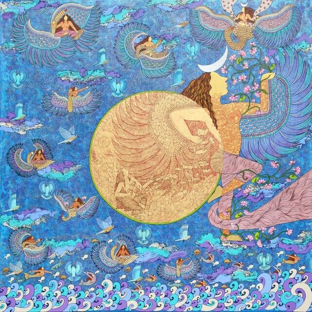 Seema Kohli | The Golden Womb Series (2022) | Available for Sale | Artsy