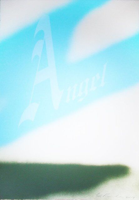 Ed Ruscha | Angel (2014) | Artsy