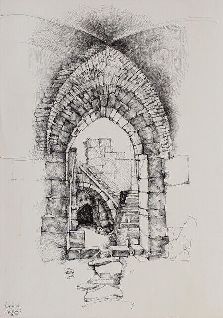 Samira Badran | Al Rabad Castle 2 (1993) | Artsy