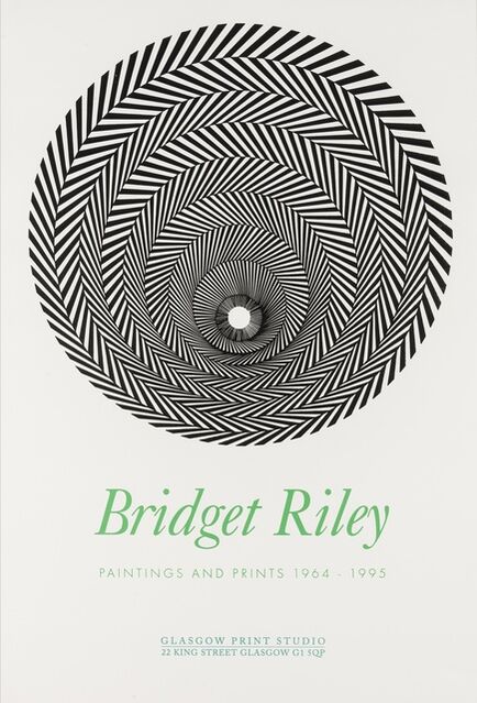 Bridget Riley | A Poster for Bridget Riley 'Paintings and Prints 1964 ...