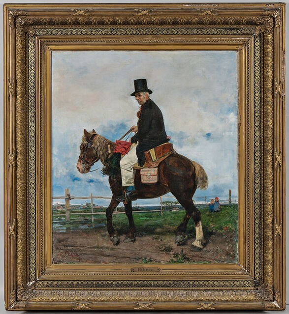 Attributed to Romà Ribera Cirera | A Gentleman Caller on Horseback | Artsy
