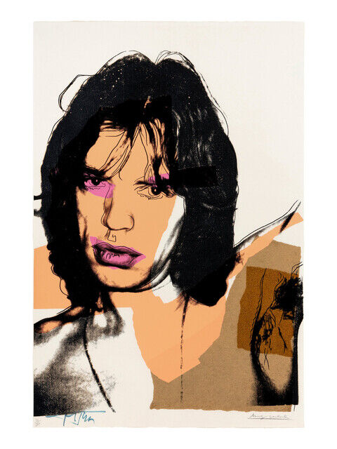 Andy Warhol Mick Jagger 1975 Artsy andy-warhol-mick-jagger-1975-artsy