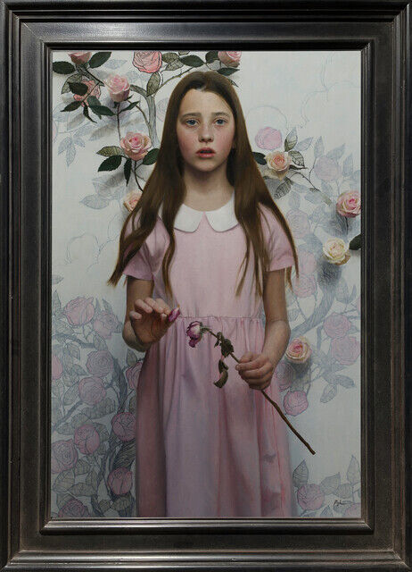 Mark R. Pugh | Sorrow and the Girl with the Flower (2024) | Artsy