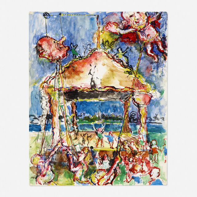 June Leaf Examples June Leaf | Carnival Scene (1967) | Artsy