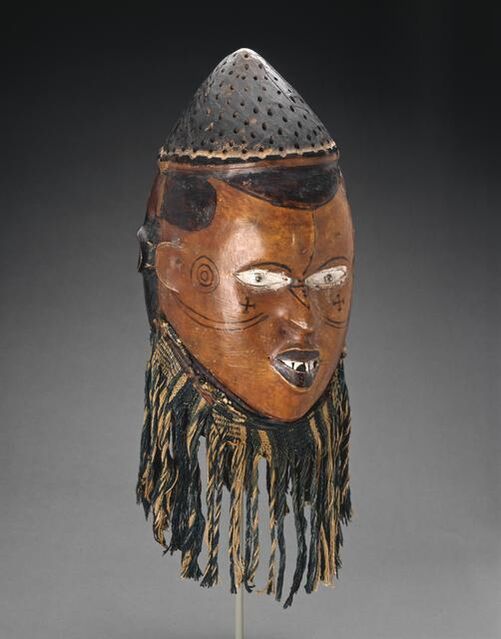 Janus Mask Janus-Faced Helmet Mask (20th century) | Artsy