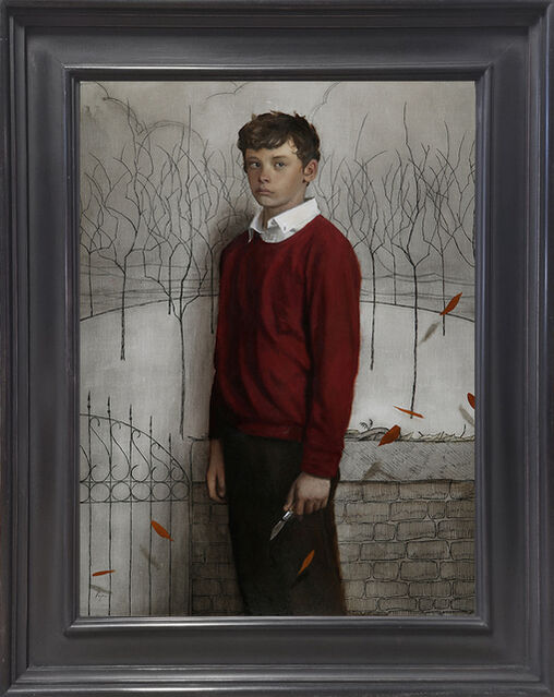 Mark R. Pugh | Boy With A Knife (2021) | Artsy