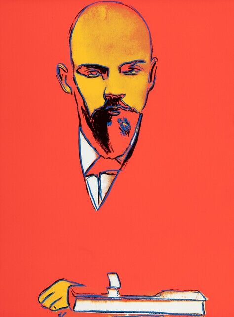 Andy Warhol | Red Lenin (1987) | Artsy