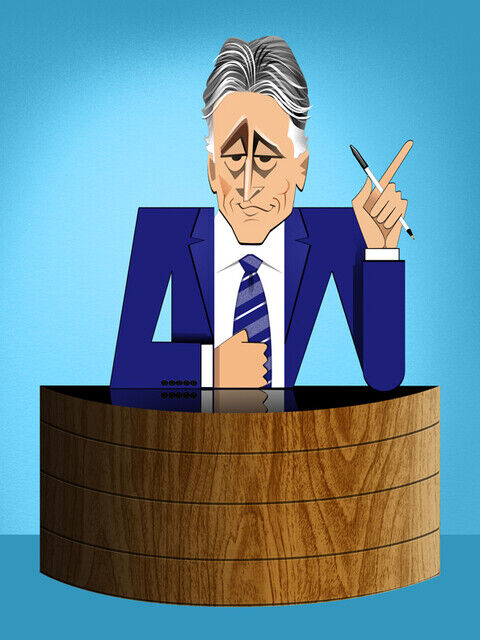 Robert Risko | Jon Stewart (2022) | Available for Sale | Artsy