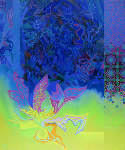 David Royle | Garden Window: Night-falling (2023) | Available for Sale ...