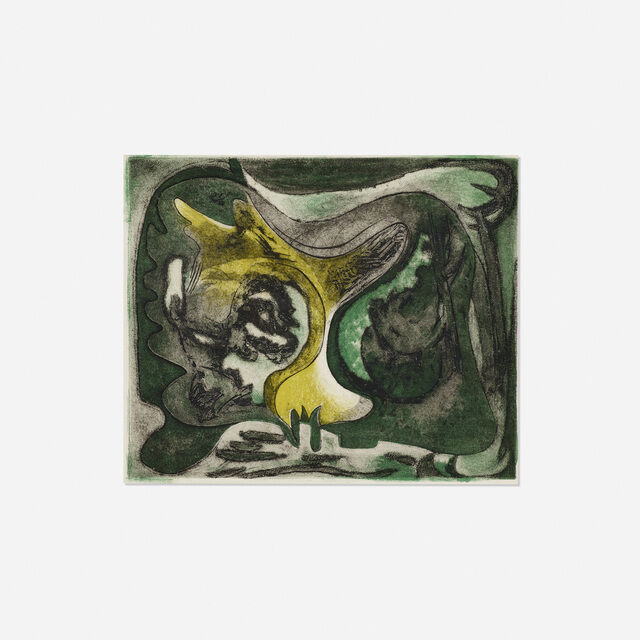 Pennerton West Troll in the Grain (1952) Artsy