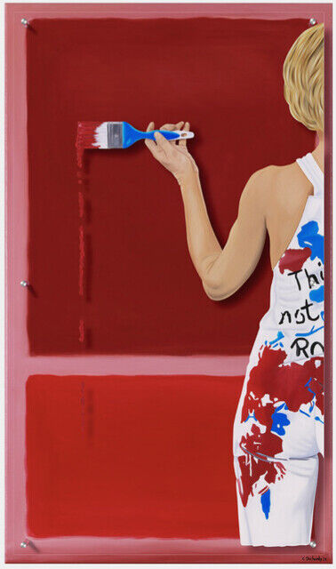 Caroline Dechamby | This Is Not A Rothko - Rouge (2023) | Available for ...