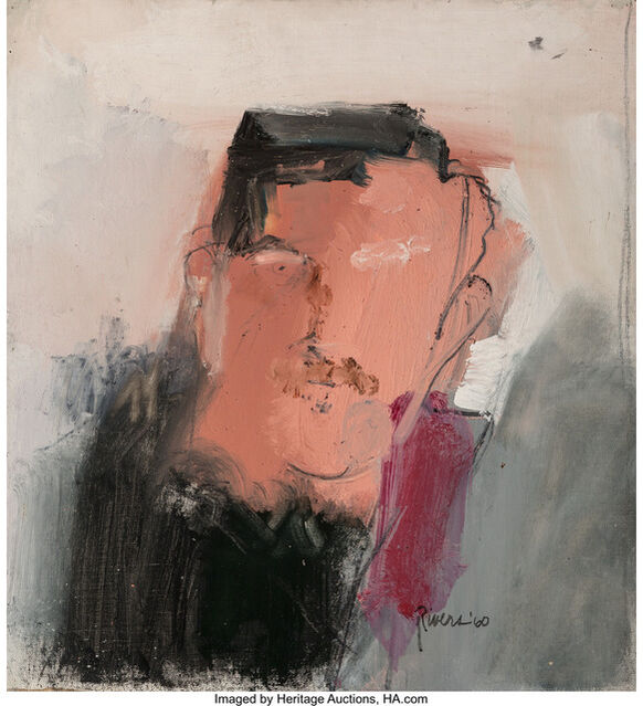 Ry Rivers Larry Rivers | Portrait of an Artist (Howard Kanovitz) (1960) | Artsy