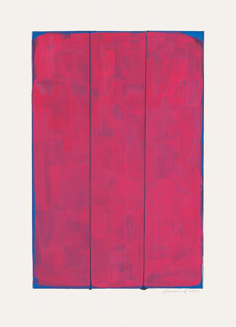Julia Rommel | Untitled (pink/blue) (2023) | Artsy