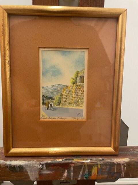 Simon Rosen | Israel - Galilean Landscape (1970) | Available for Sale ...