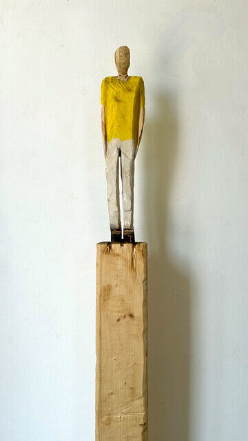 Haim Figure Haim Senior | Figure (Yellow) (2024) | Available for Sale | Artsy