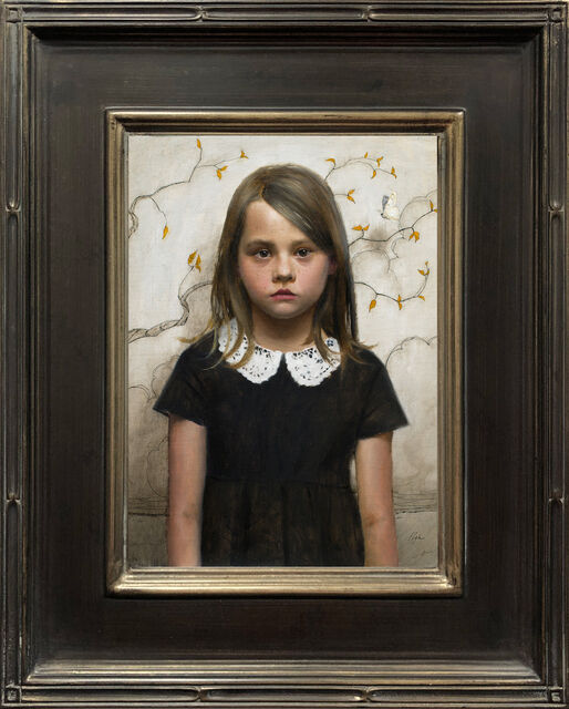 Mark R. Pugh | A Girl and a Moth (2022) | Artsy