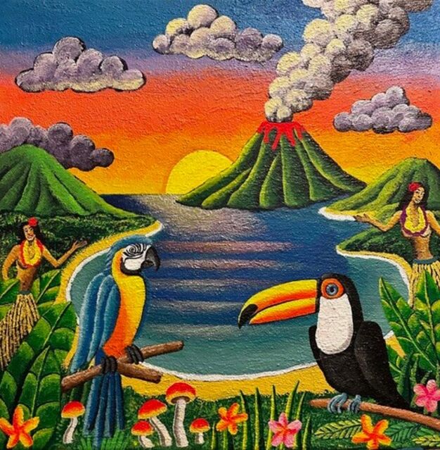 Mickey Mason | Bird Paradise Volcano (2024) | Available for Sale | Artsy