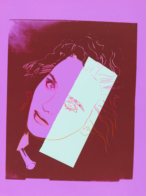 Andy Warhol Isabelle Adjani 1986 Artsy andy-warhol-isabelle-adjani-1986-artsy