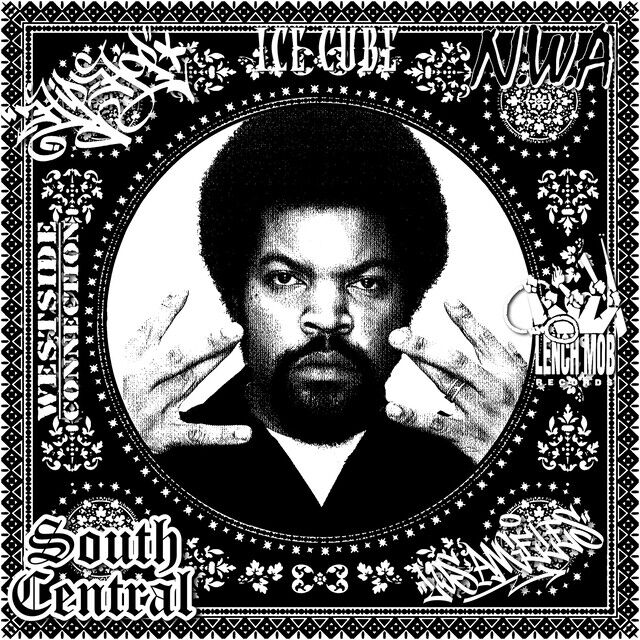 Agent X | Ice Cube (Black & White) (50 Years, Hip Hop, Rap, Iconic ...