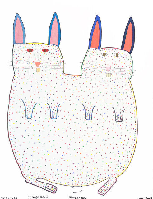 Susie Seeta Saila | 2 Headed Rabbit (ND) | Artsy